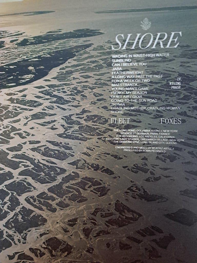 Fleet Foxes – Shore – 2LP – 3 kanten + ets, Ophalen of Verzenden, Zo goed als nieuw, 12 inch