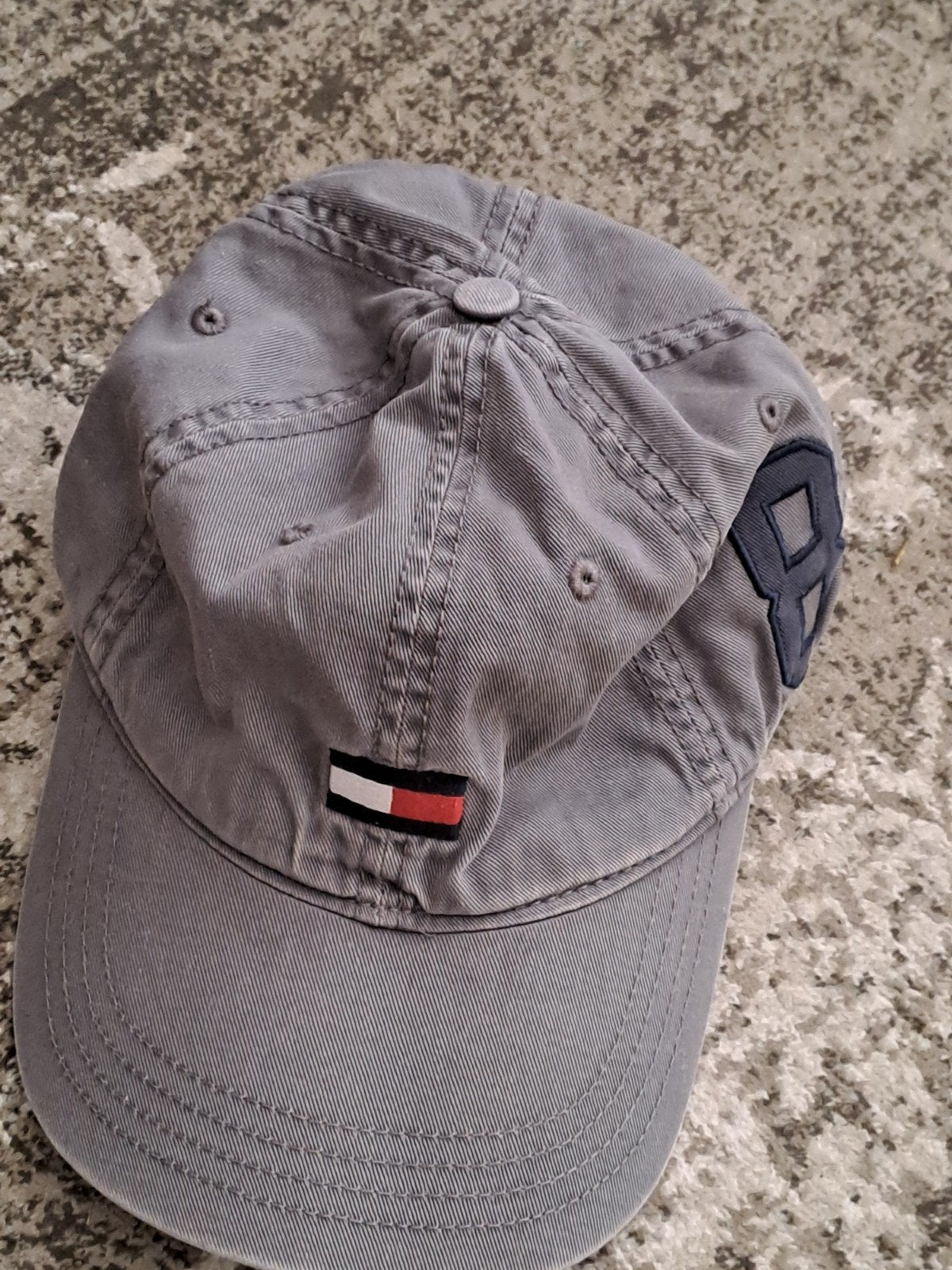 Tommy Hilfiger Pet - Grijs met logo, Pet, Gedragen, Tommy Hilfiger, One size fits all