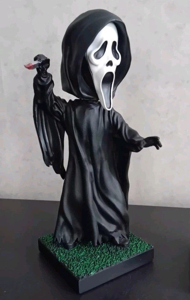 Horror Ghostface (Scream) head knocker / bobblehead, Ophalen of Verzenden, Zo goed als nieuw