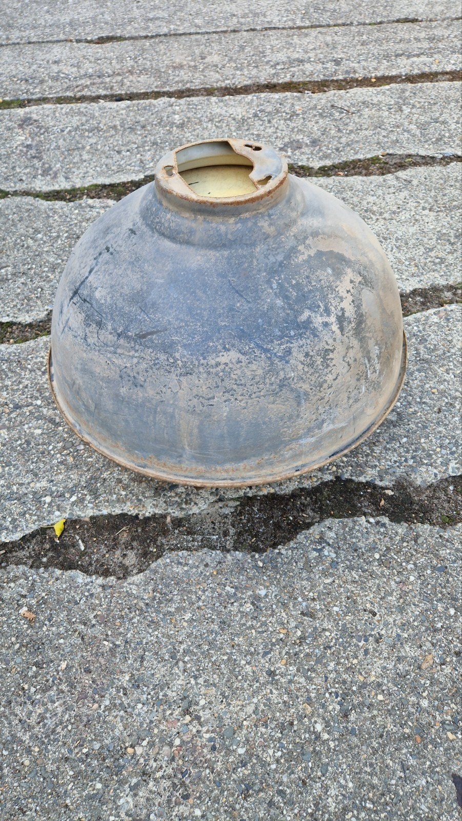 VINTAGE LAMPENKAP, Ophalen, Gebruikt
