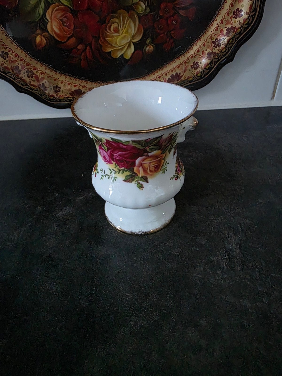Royal Albert Old Country Roses lepel houder, Ophalen of Verzenden