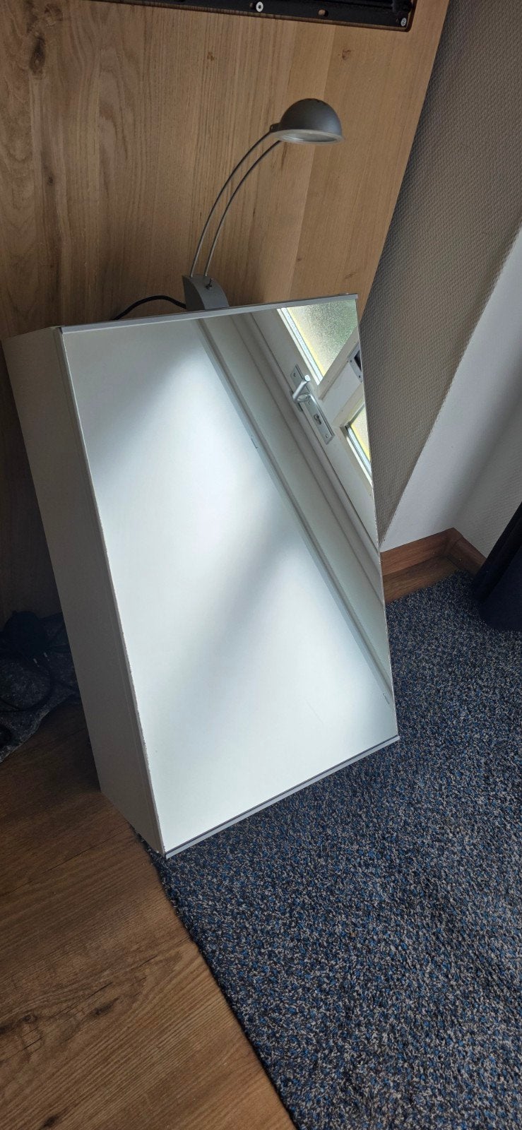 IKEA Badkamerkastje met spiegel en lamp, 40x60x21 cm, Huis en Inrichting, Minder dan 50 cm, Ophalen of Verzenden, Minder dan 25 cm
