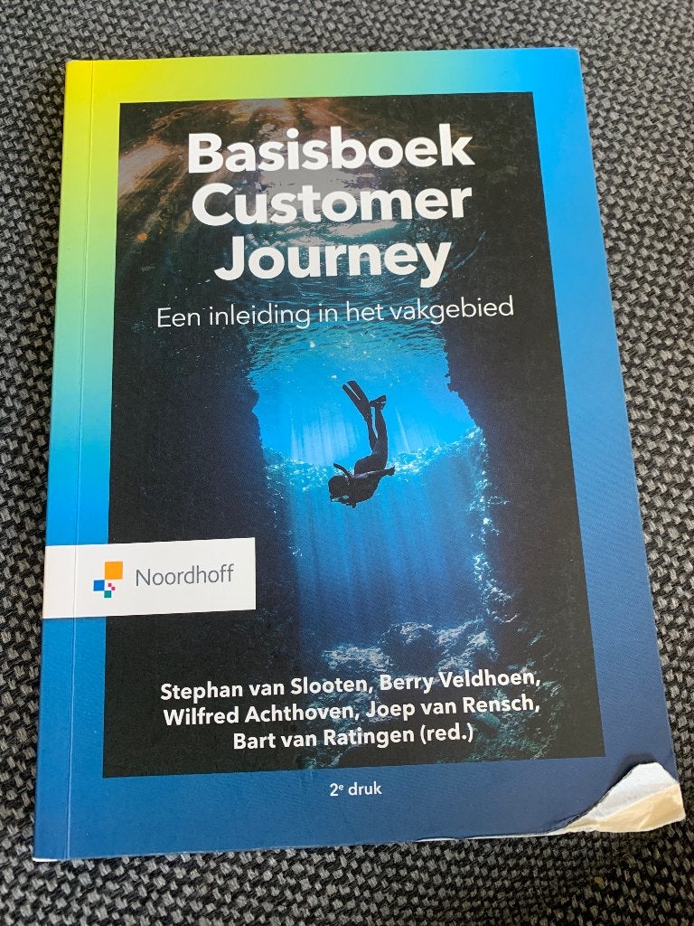 Basisboek Customer Journey - 2e druk, Boeken, Economie, Management en Marketing, Diverse auteurs, Ophalen of Verzenden, Zo goed als nieuw