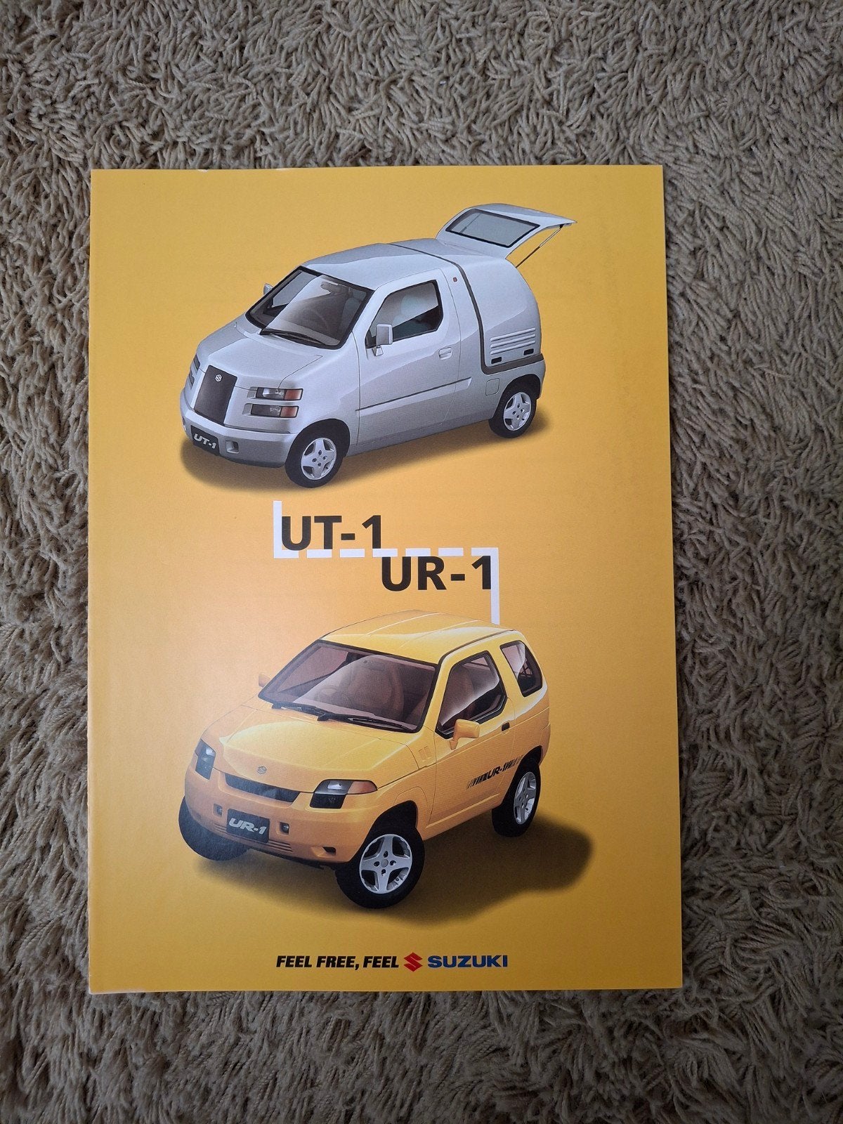 autofolder Suzuki UT-1 UR-1, Verzenden, Overige merken