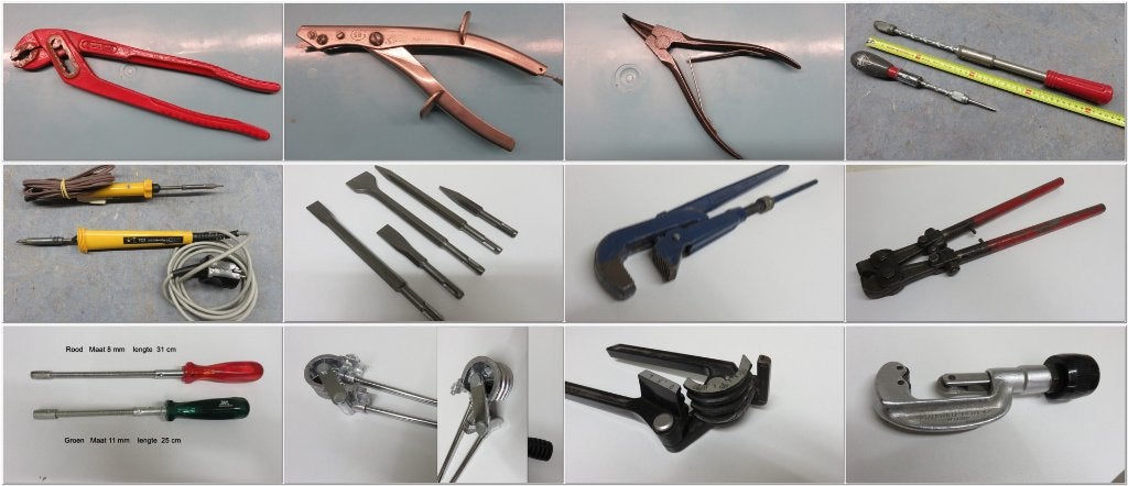 Divers handgereedschap.  Zie de fotos., Ophalen, Gebruikt, Beitel