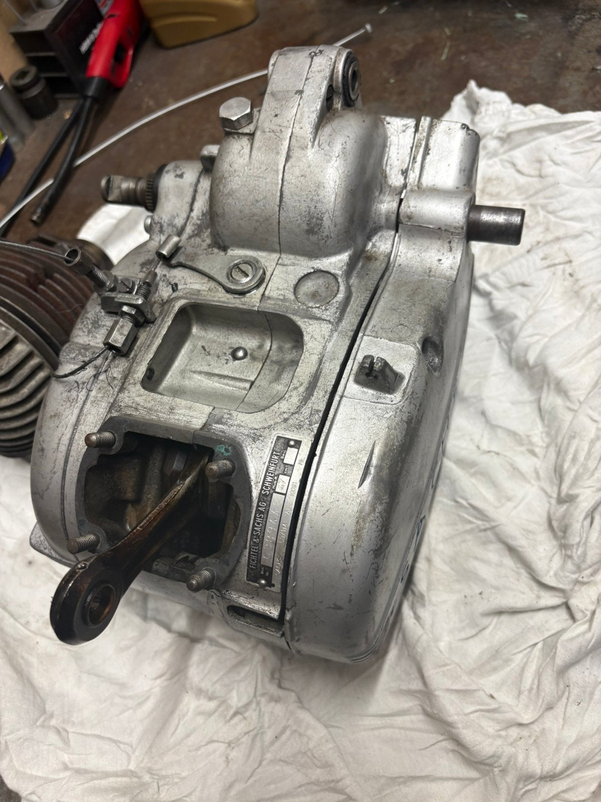 Sachs 50/1 automaat saxonette, Ophalen of Verzenden, Gebruikt, Blok, Overige merken
