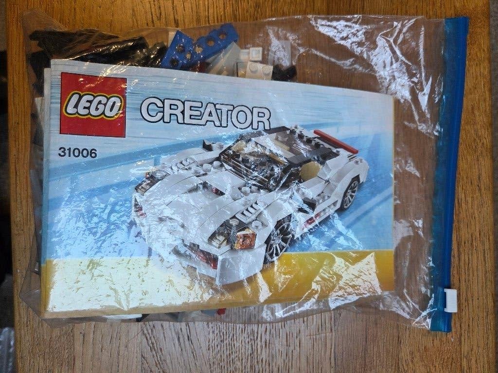 lego 31006 creator met boekjes, zonder doos, Lego, Inclusief instructies, Ophalen of Verzenden, Zo goed als nieuw