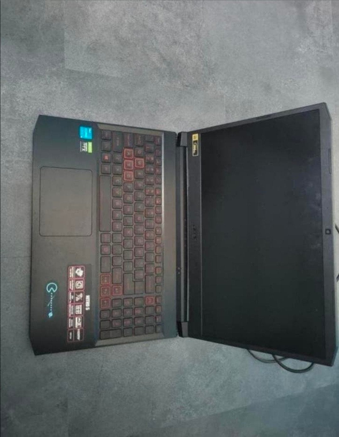 Acer Nitro 5 Gaming Laptop - i5 11th Gen, RTX 3050 Ti, 144Hz, Met videokaart, 15 inch, Zo goed als nieuw, Gaming