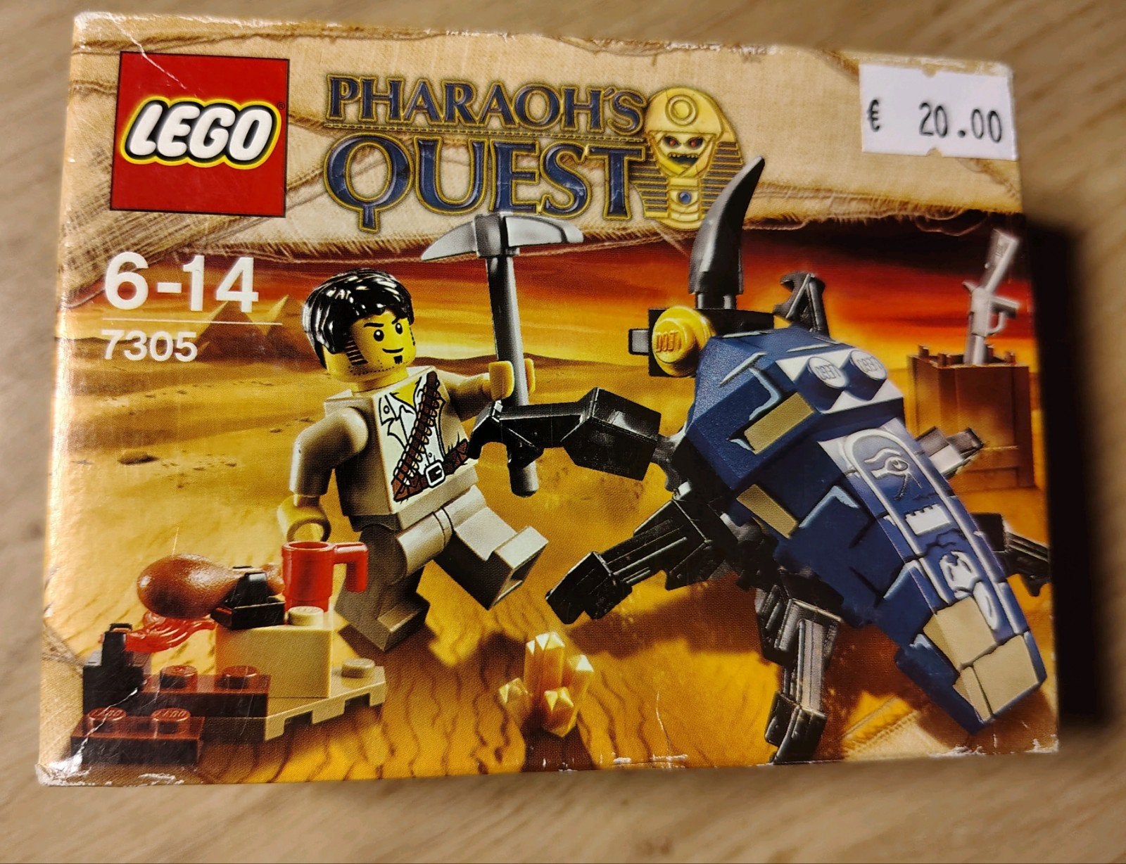 LEGO Pharaoh's Quest 7305 Scarab Attack NIEUW, Ophalen of Verzenden, Zo goed als nieuw