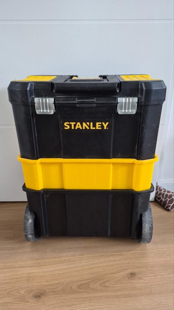 Stanley rol koffer gereedschap, Ophalen of Verzenden, Zo goed als nieuw
