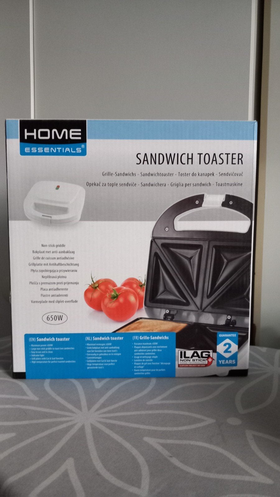 tosti maker nieuw, Ophalen, Overige materialen, Overige merken, Nieuw