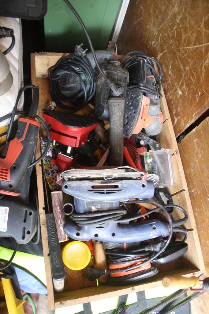 Gereedschappen (hand en elektrisch), Doe-het-zelf en Verbouw, Ophalen of Verzenden, Gebruikt, 1200 watt of meer