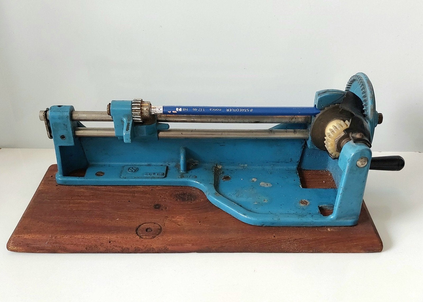 Antieke Industriële Puntenslijper Pencil Sharpener, Ophalen of Verzenden