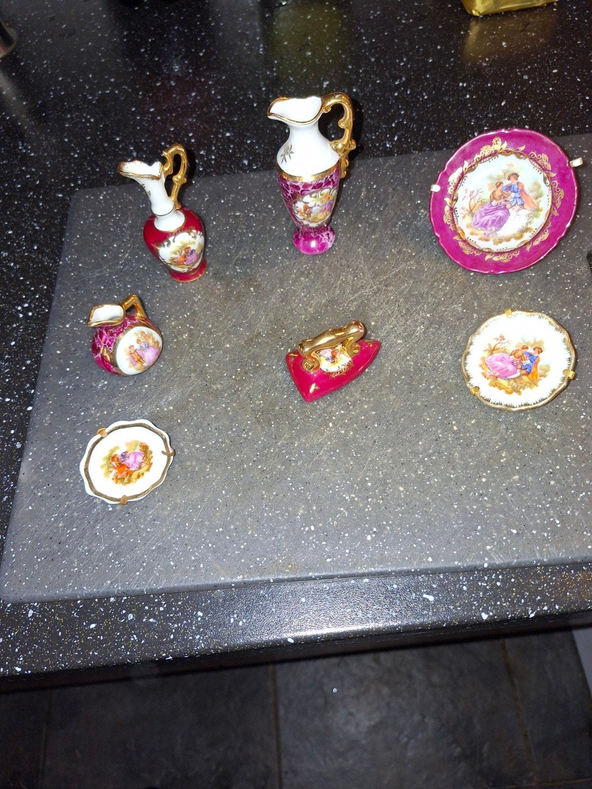7 stukjes limoges, Antiek en Kunst, Ophalen of Verzenden