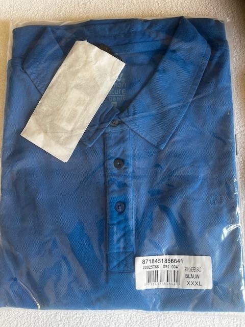 Herenpolo, Blauw, Nieuw, Overige maten, Ophalen of Verzenden