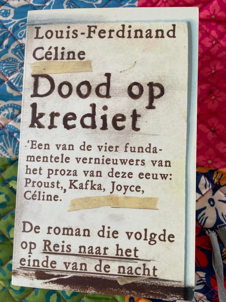 Louis-Ferdinand Céline - Dood op krediet, Ophalen of Verzenden, Gelezen, Nederland