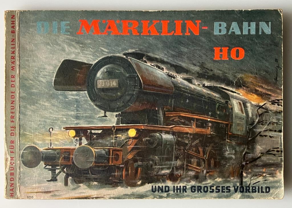 Märklin catalogus 1959 en leerboek 1954, Ophalen of Verzenden, Gebruikt, Trein, Boek of Tijdschrift