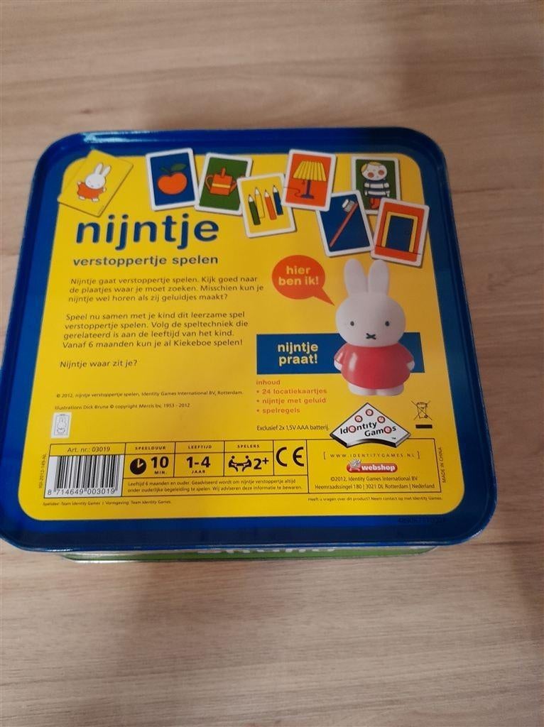 Nijntje verstoppertje spelen - s3478, Verzenden, Zo goed als nieuw