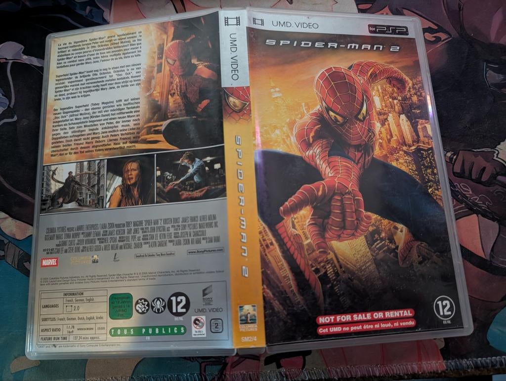 Spider-Man 2 UMD Video - PSP Film, Spelcomputers en Games, Games | Sony PlayStation Portable, Ophalen of Verzenden, Zo goed als nieuw