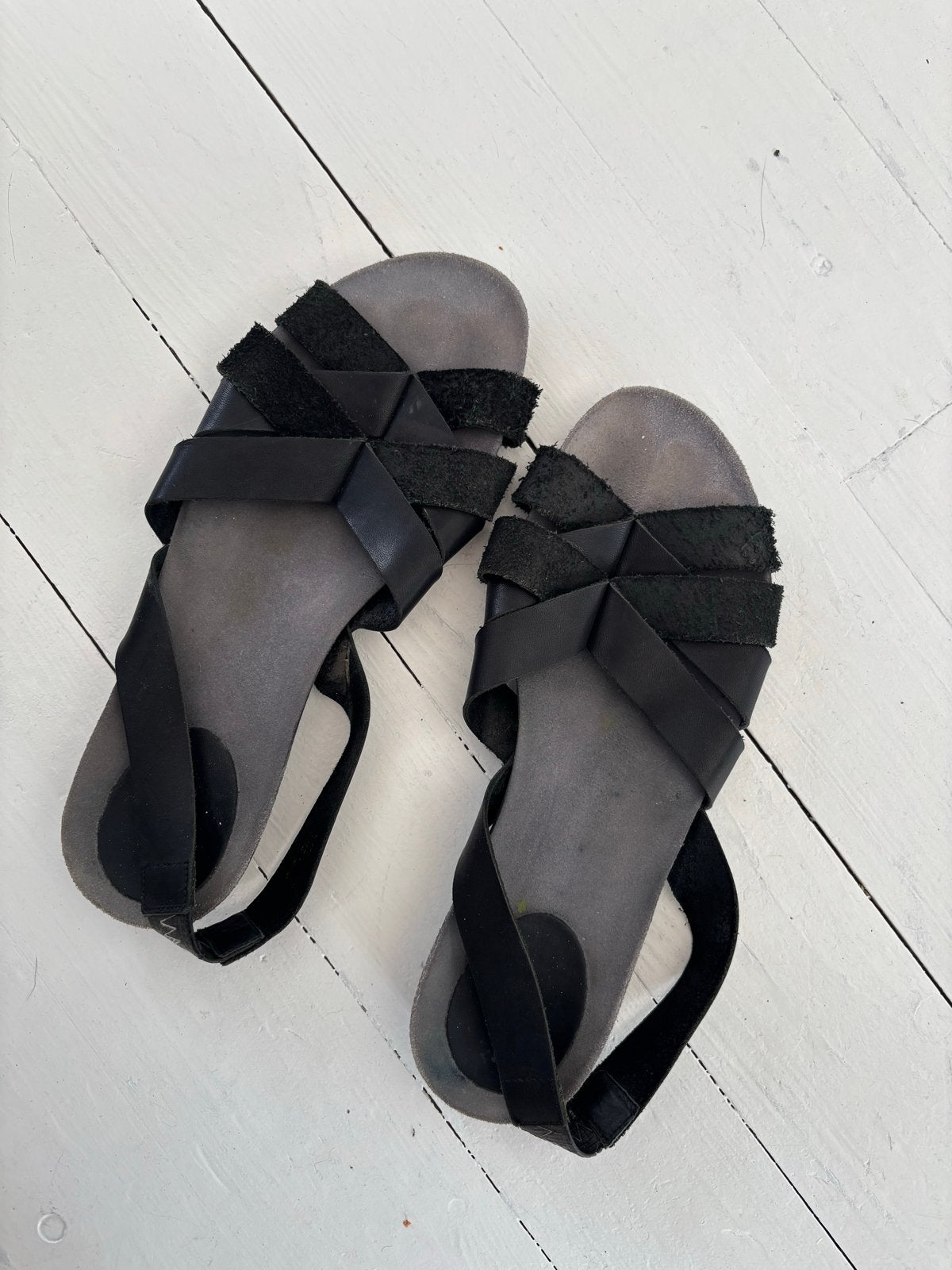 Fred de la Bretoniere sandalen maat 40, Kleding | Dames, Schoenen, Ophalen of Verzenden, Gedragen, Zwart, Sandalen of Muiltjes