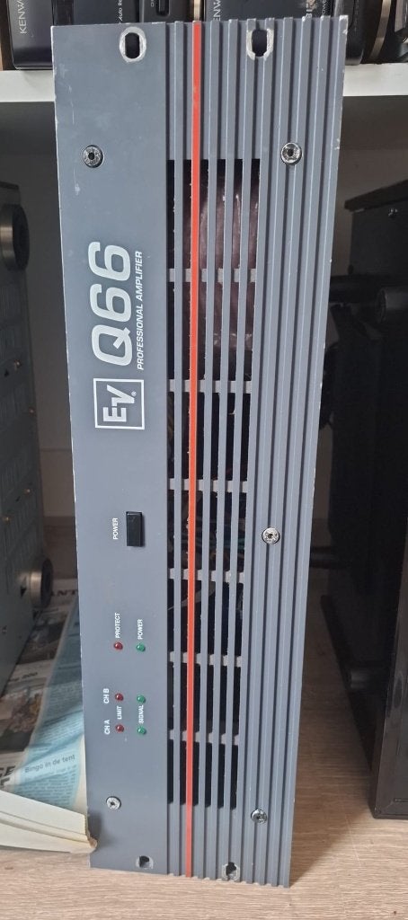 Electro Voice Q66 PA eind versterker power amplifier defect, Overige merken, Gebruikt, Ophalen of Verzenden, 120 watt of meer