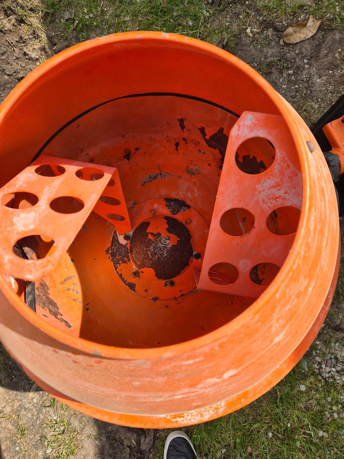 Gebruikte maar goed werkende cementmolen, Doe-het-zelf en Verbouw, Ophalen, Gebruikt
