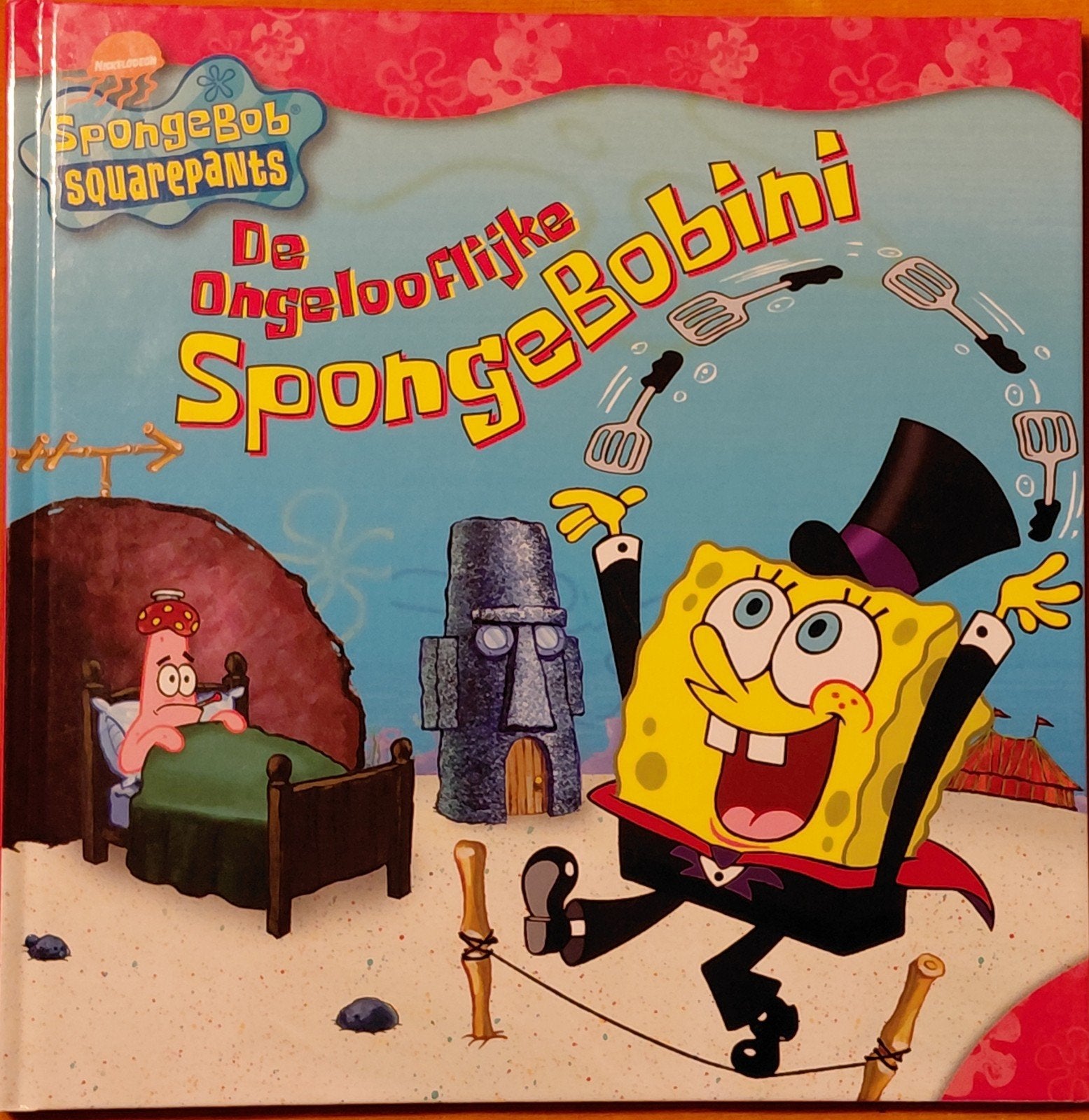 SpongeBob SquarePants - De Ongelooflijke SpongeBobini, Ophalen of Verzenden, Zo goed als nieuw, Steven Banks, Fictie algemeen