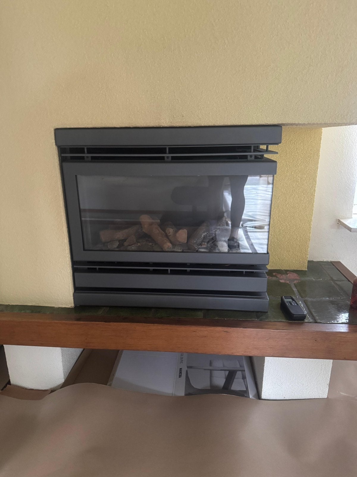 Inbouw Gashaard met afstandsbediening, Ophalen, Gebruikt, Inbouwhaard, Gashaard