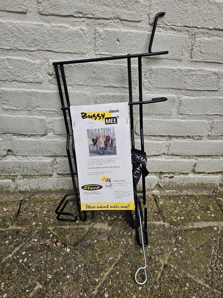 Steco Buggy-Mee Classic Fietsdrager voor Buggy, Ophalen of Verzenden, Gebruikt
