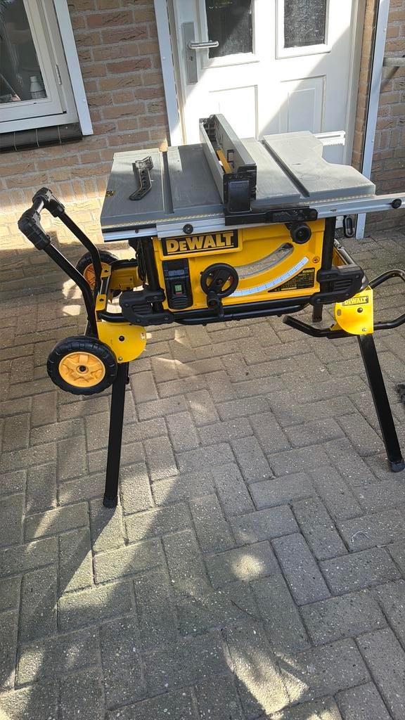 Dewalt zaagmachine dwe 7491qs, Doe-het-zelf en Verbouw, 70 mm of meer, Ophalen of Verzenden, Zo goed als nieuw, Afkortzaag