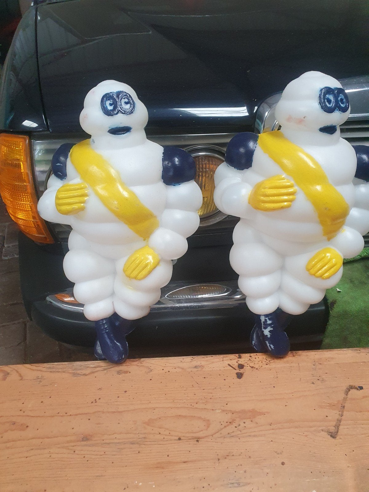 Michelin poppen met verlichting in goede staat, Ophalen of Verzenden, Zo goed als nieuw, Carnaval