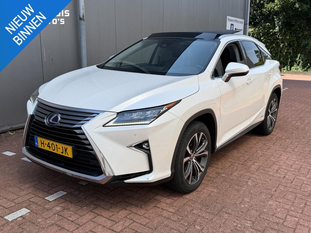 Lexus RX 450h 4WD Trekhaak Pano 'A tot Z Lexus dealer', Auto's, Lexus, Bedrijf, Te koop, RX(-H), 4x4, ABS, Achteruitrijcamera