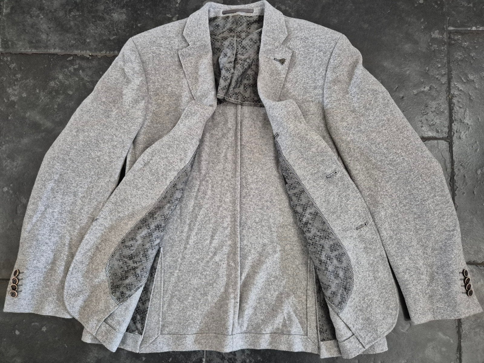 Roy Robson jas blazer colbert Grijs Maat M 50, Kleding | Heren, Kostuums en Colberts, Maat 48/50 (M), ., Ophalen of Verzenden