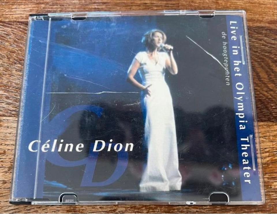 CD Celine Dion Live in het Olympia Theather., Eén persoon