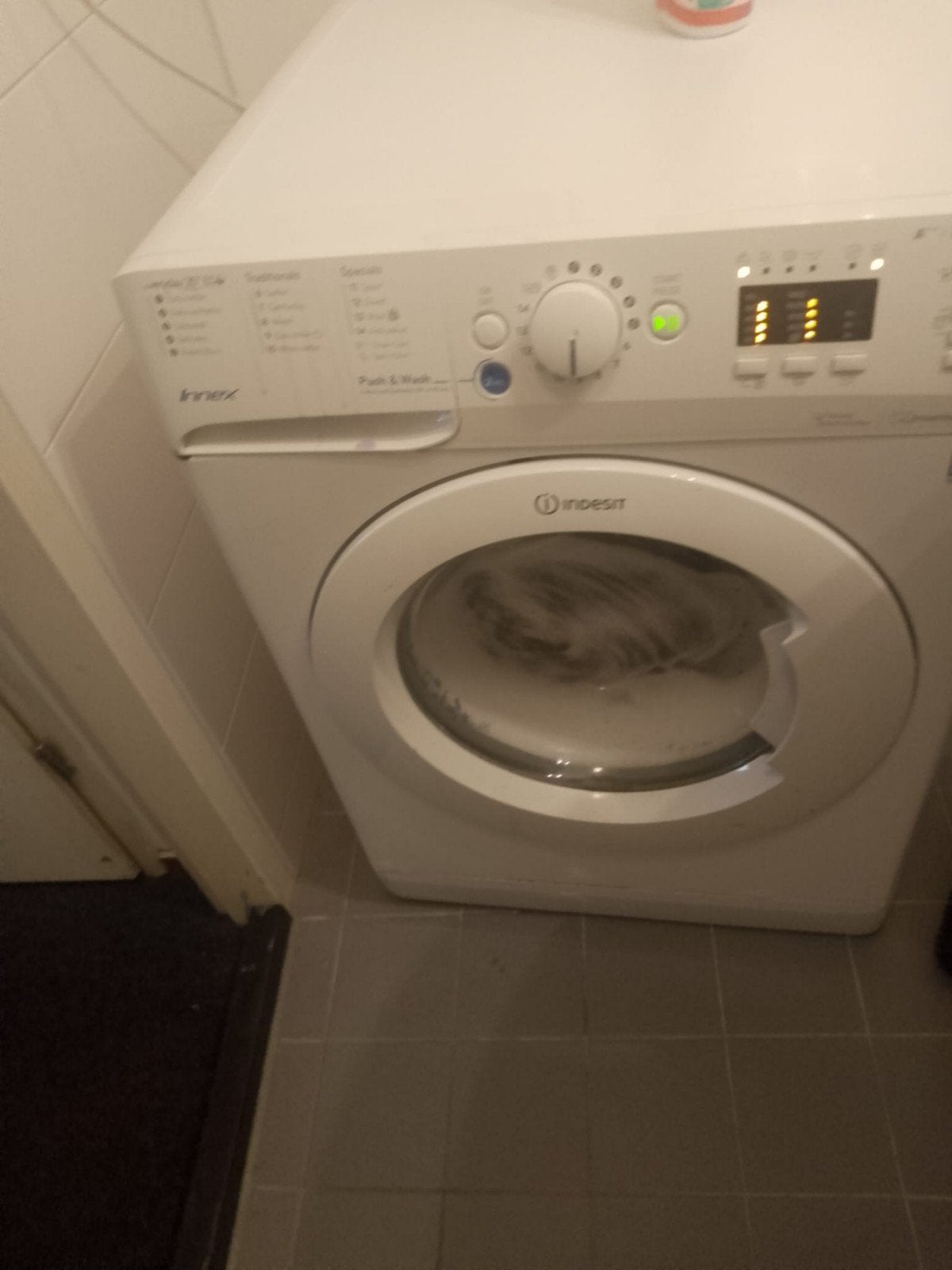 wasmachine zgan, Ophalen, Zo goed als nieuw, 1200 tot 1600 toeren, 85 tot 90 cm