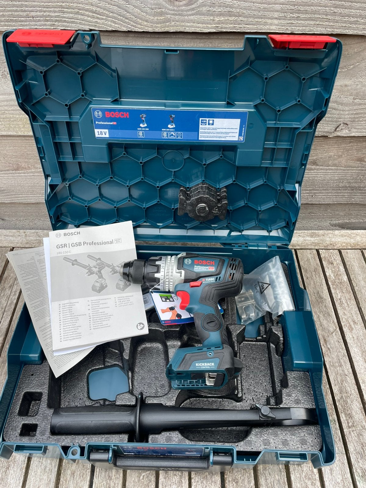 Bosch professional 18v accu boormachine, Ophalen, Zo goed als nieuw, Boormachine