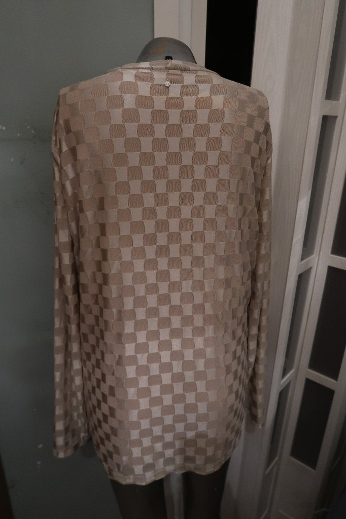 Tramontana prachtige trui xxl beige met glimmende stof, Tramontana, Beige, Maat 46/48 (XL) of groter, Ophalen of Verzenden