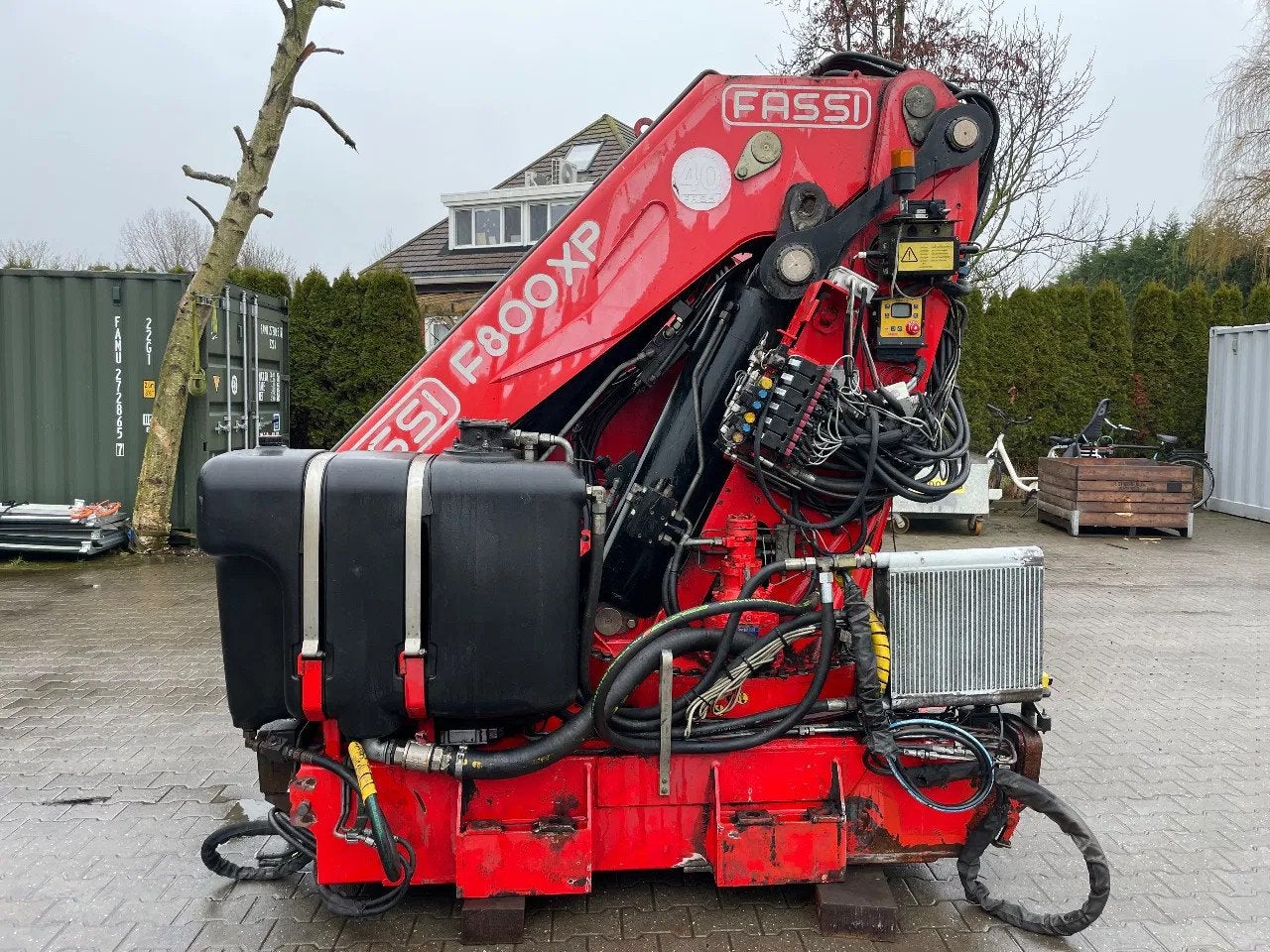 FASSI F800 with jib flyjib (bj 2005)