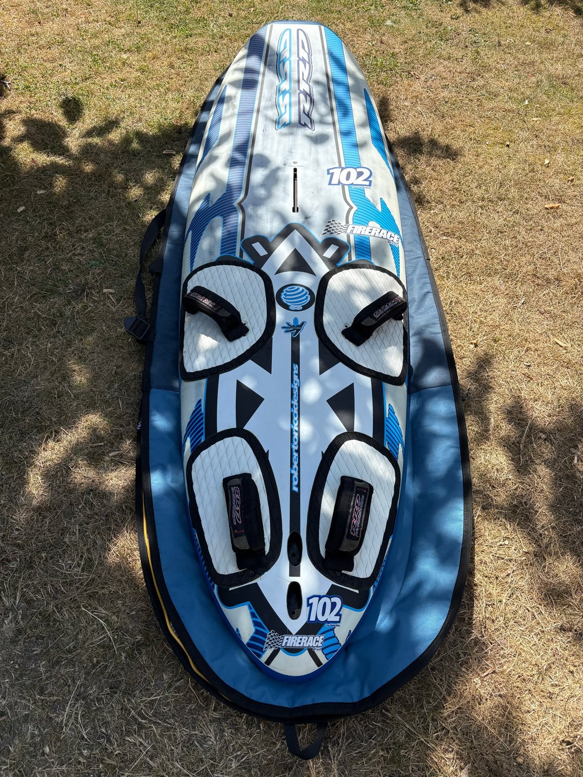 RRD Firerace 102 W-Tech V2 (2011) – Uitstekende staat!, Watersport en Boten, Ophalen, Met voetbanden, Gebruikt, Minder dan 250 cm