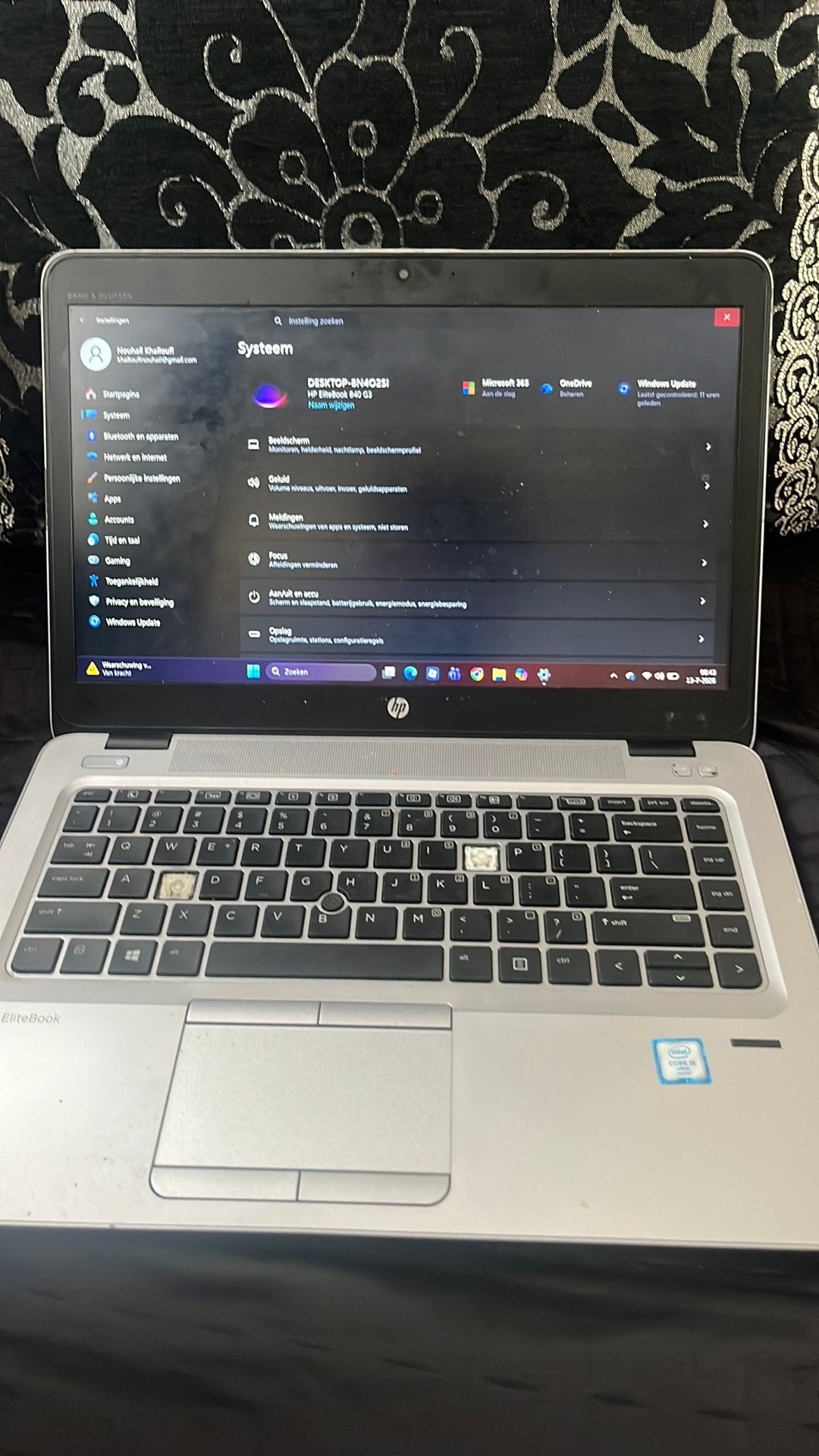 HP Elitebook 840 G3 windows 11, Computers en Software, Windows Laptops, Ophalen, 256 GB, 2 tot 3 Ghz, Qwerty