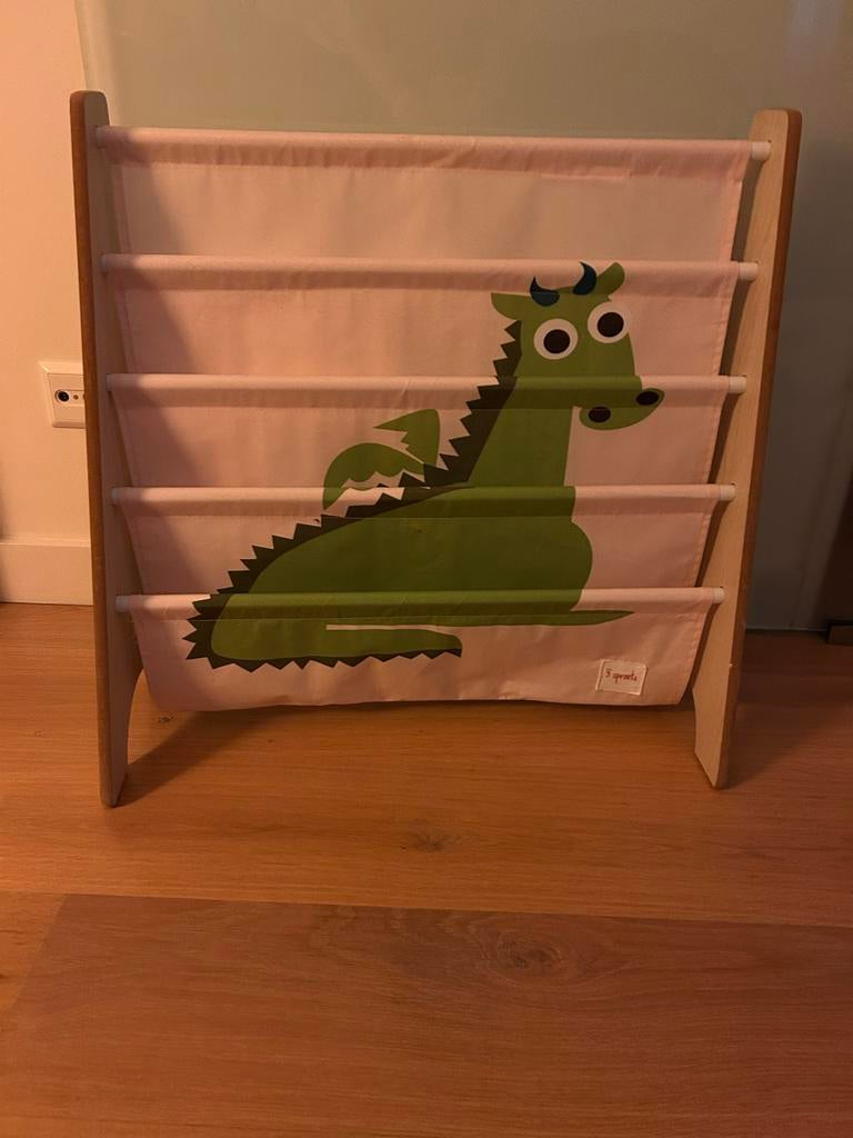 3 sprouts boekenrek met draak, Kinderen en Baby's, Kinderkamer | Overige Meubels, Ophalen, Gebruikt, Overige typen