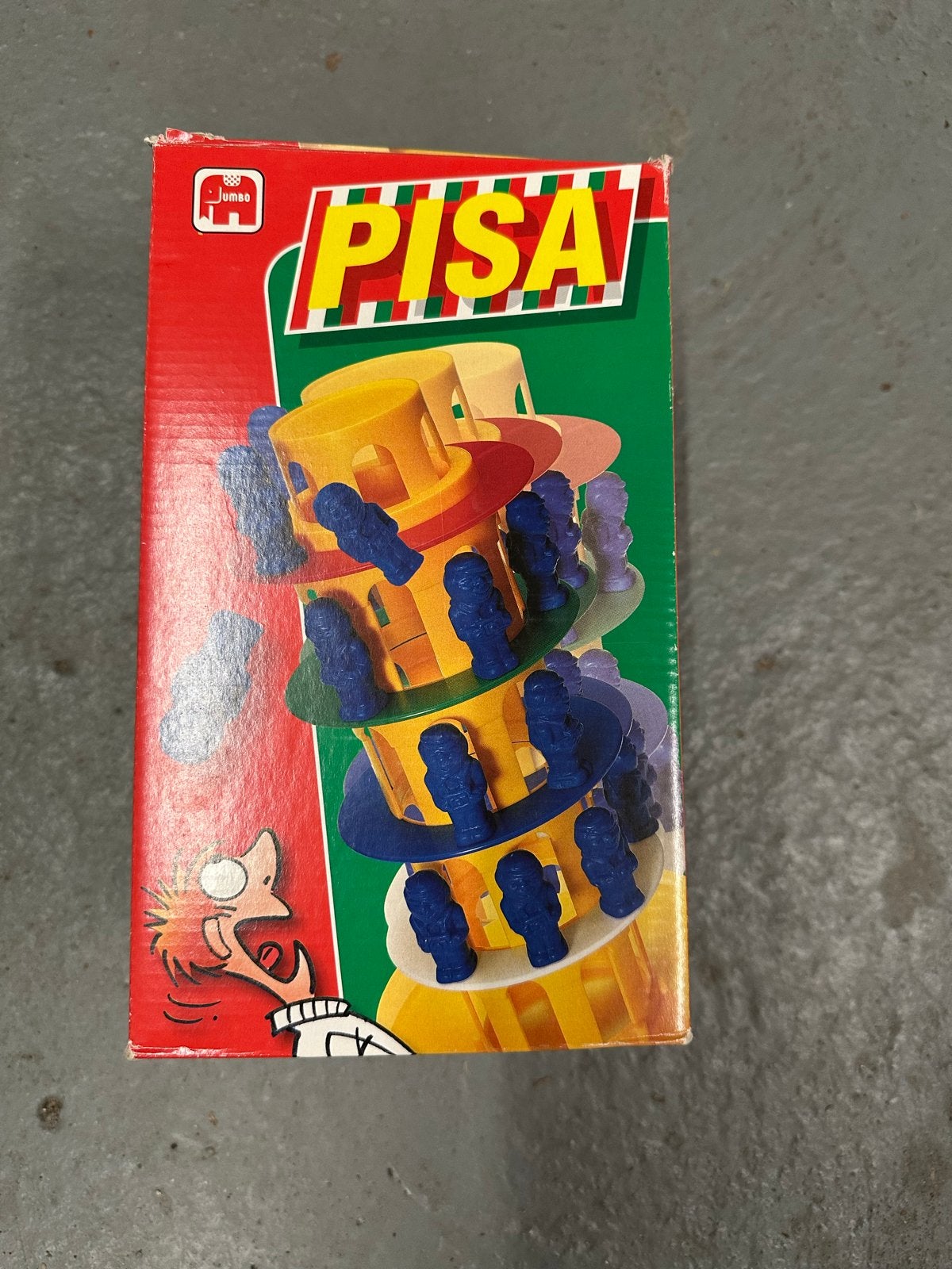 Jumbo Pisa Balansspel - Toren Bouwen, Drie of vier spelers, Ophalen, Zo goed als nieuw