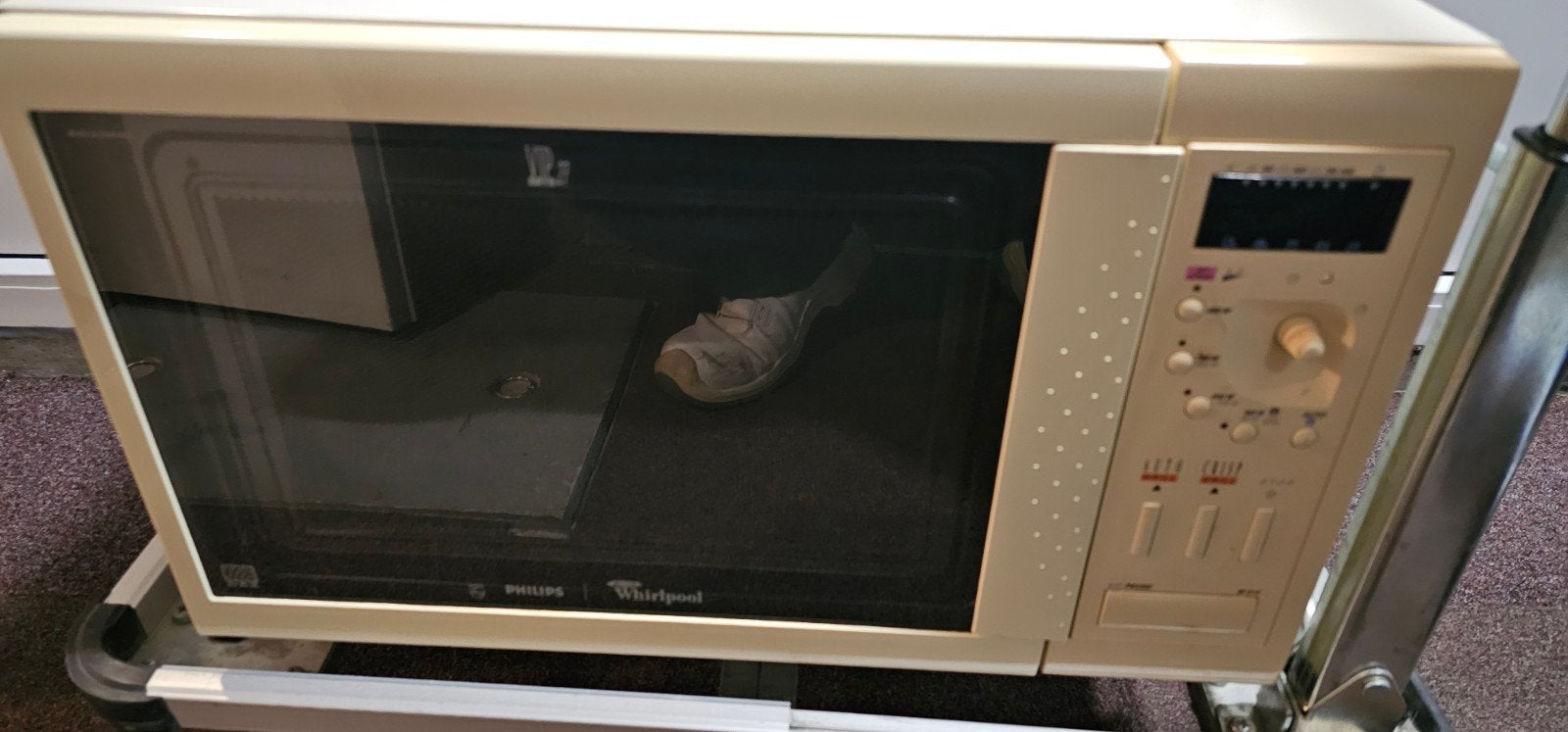 degelijke whirlpool combi magnetron, Ophalen, Zo goed als nieuw, Overige instrumenten