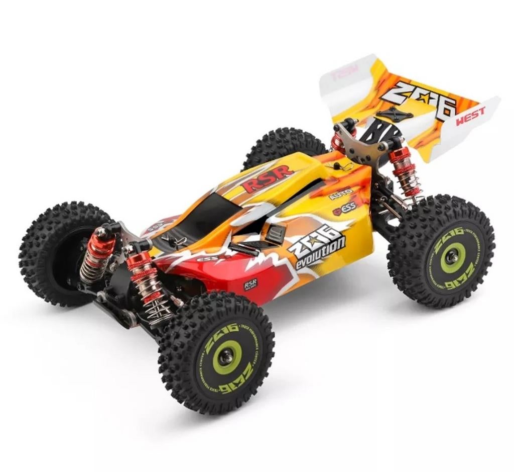 Wltoys 144010 RC Car 1:14 4WD Brushless - NIEUW, Hobby en Vrije tijd, Modelbouw | Radiografisch | Auto's, Auto offroad, Schaal 1:14