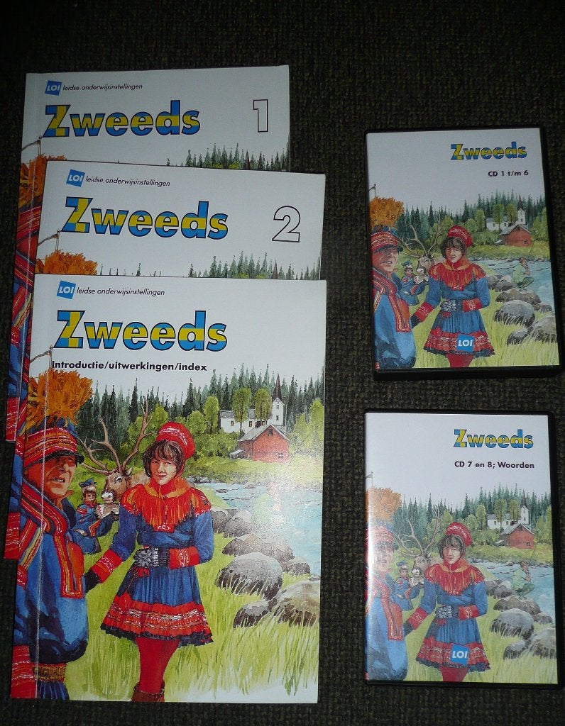 LOI-cursus Zweeds (3 boeken + 8 CD's), Non-fictie, Zweeds, Zo goed als nieuw, LOI