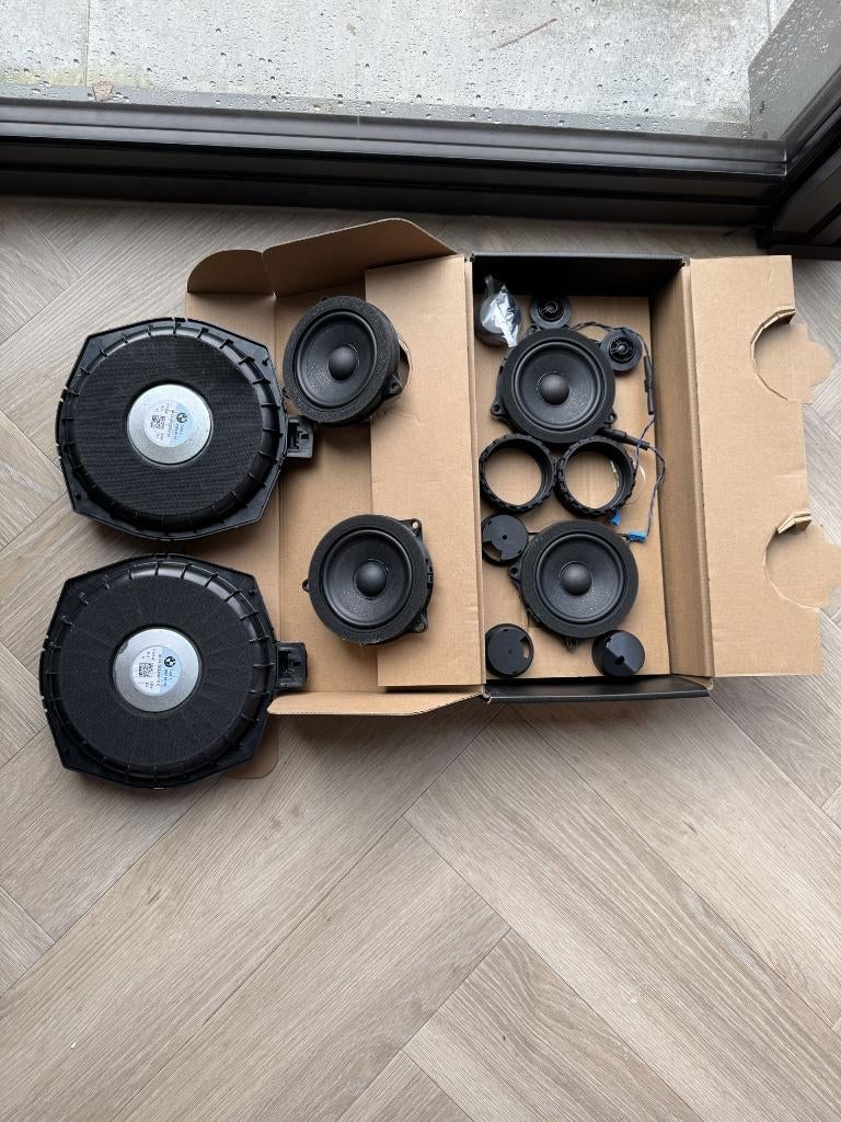 BMW OEM Hifi 676 Speakerset Origineel Audiosysteem 3-Serie, Auto diversen, Autospeakers, Ophalen of Verzenden, Zo goed als nieuw