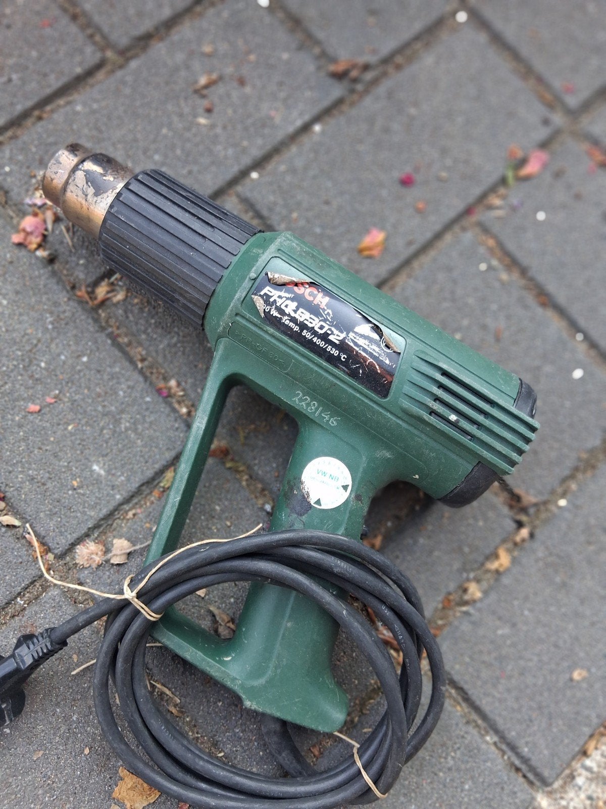 Verfbrander, Ophalen, Overige typen