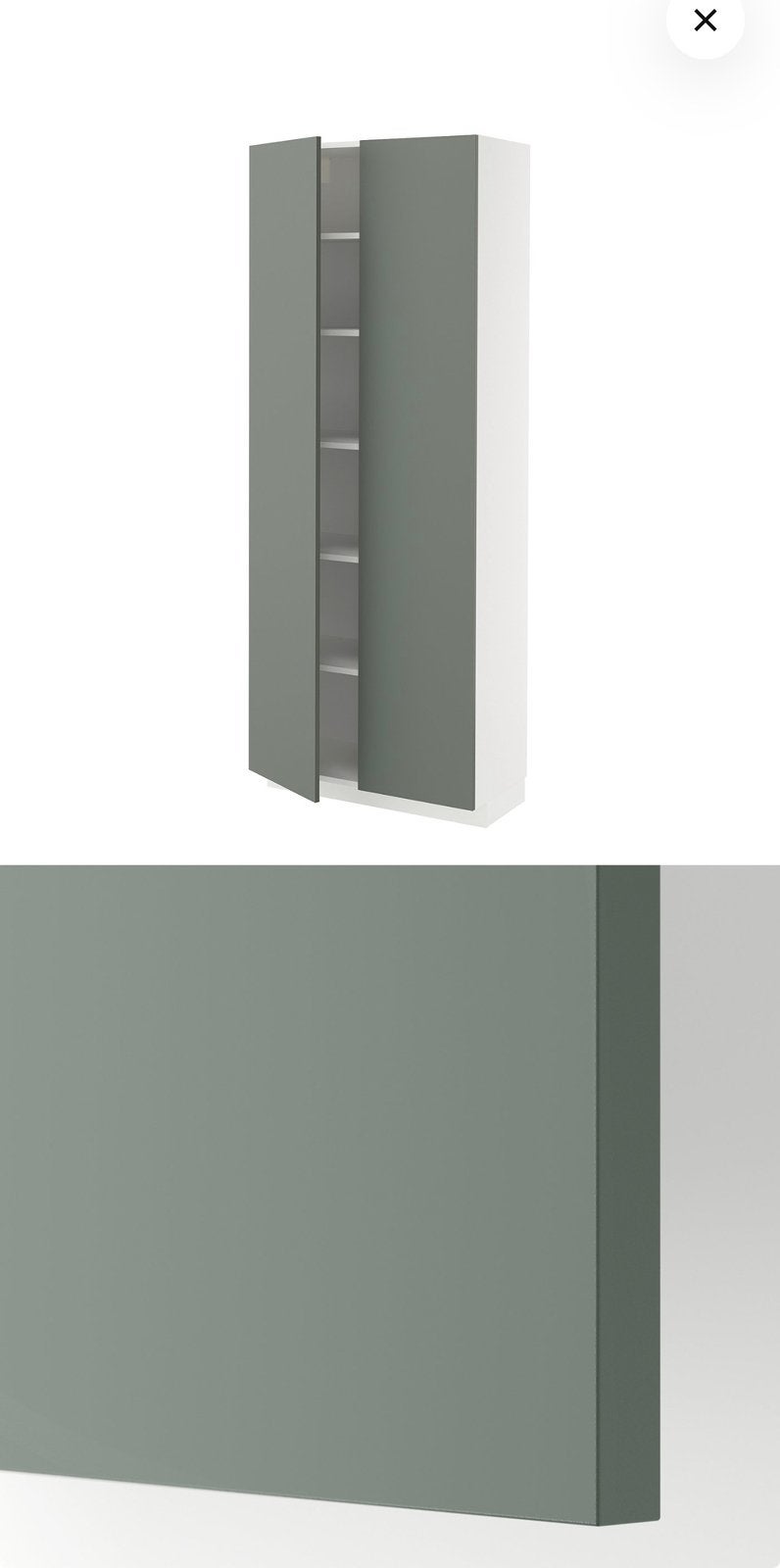IKEA Reinsvoll Pax kastdeur, Ophalen, 200 cm of meer, 50 tot 100 cm, Overige houtsoorten