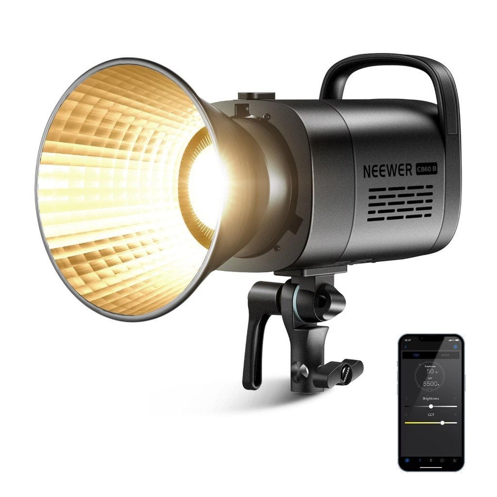 Neewer SL-70W LED Videolamp met afstandsbediening, Ophalen of Verzenden, Zo goed als nieuw, Studiolamp, Verstelbaar