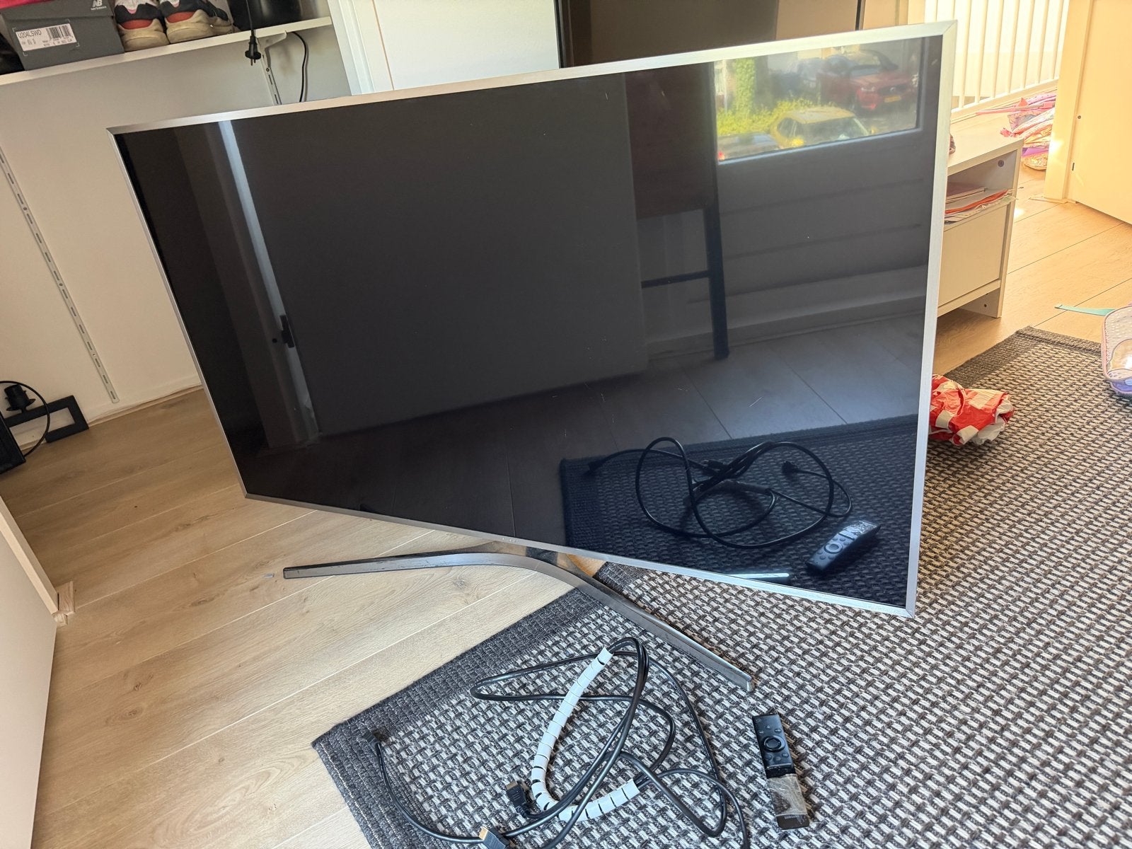 Samsung 4K Smart TV gebruikt, Ophalen, 50 Hz, Samsung, 100 cm of meer